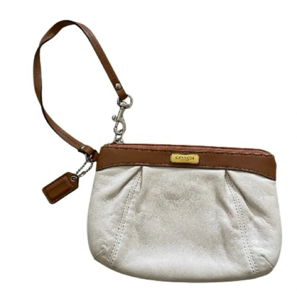 Coach Leather Wristlet gently used